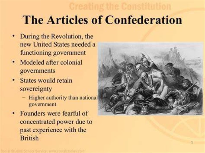 Did the articles of confederation work?